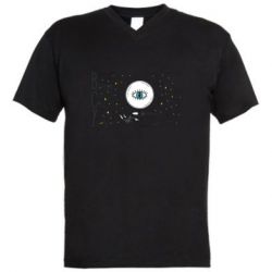 Чоловічі футболки з V-подібним вирізом