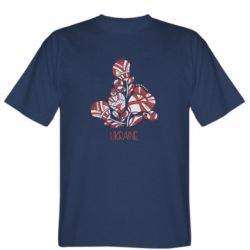 Чоловіча футболка Stedman Українські орнаменті квіти