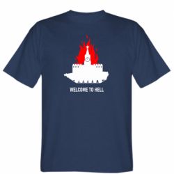 Мужская футболка Stedman Welcome to Hell