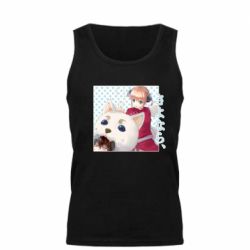 Мужская майка Гинтама Аниме - FATLINE Мужская майка Гинтама Аниме