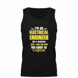 Майка чоловіча NỘT A MAGICIAN, BUT... - FATLINE Майка чоловіча NỘT A MAGICIAN, BUT...