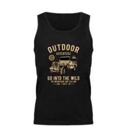 Мужская майка Outdoor Adventure Jeep - FATLINE Мужская майка Outdoor Adventure Jeep