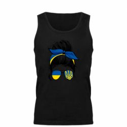 Мужская майка Украинская девушка! - FATLINE Мужская майка Украинская девушка!