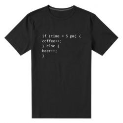 Мужские стрейчевые футболки