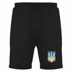 Чоловічі шорти Герб України з вишивкою - FATLINE Чоловічі шорти Герб України з вишивкою