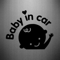 Наклейка Baby in Car! - FATLINE Наклейка Baby in Car!