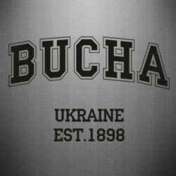 Наклейка BUCHA - FATLINE Наклейка BUCHA