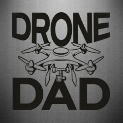 Наклейка Drone dad - FATLINE Наклейка Drone dad