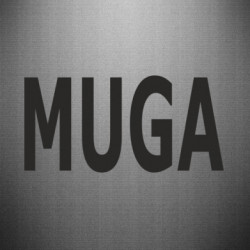 Наклейка MUGA - MAKE UKRAINE GREAT AGAIN - FATLINE Наклейка MUGA - MAKE UKRAINE GREAT AGAIN