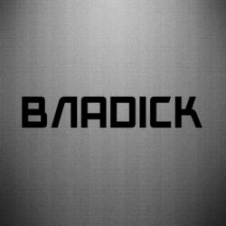 Наклейка Влаdick - FATLINE Наклейка Влаdick