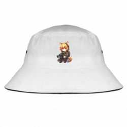 Панама Девочка лисичка военная - FATLINE Панама Девочка лисичка военная