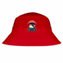 Панама Кошка в волшебном лесу - FATLINE Панама Кошка в волшебном лесу