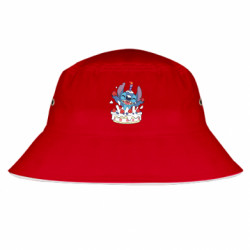 Панама Стич с праздничным тортом - FATLINE Панама Стич с праздничным тортом