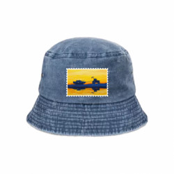 Панама тай-дай Марка Добрый вечер, мы из Украины - FATLINE Панама тай-дай Марка Добрый вечер, мы из Украины