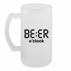 Пивний кухоль Beer o'clock - FATLINE Пивний кухоль Beer o'clock