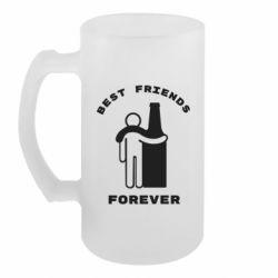 Пивний кухоль Best friends forever (alcohol) - FATLINE Пивний кухоль Best friends forever (alcohol)