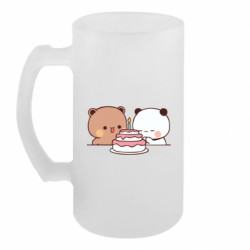 Пивной бокал Birthday Bubu and Dudu - FATLINE Пивной бокал Birthday Bubu and Dudu