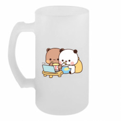 Пивной бокал Bubu and Dudu Chilling - FATLINE Пивной бокал Bubu and Dudu Chilling