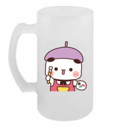 Пивной бокал Бубу Художник - FATLINE Пивной бокал Бубу Художник