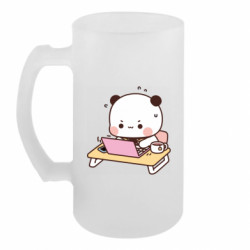 Пивной бокал Бубу и дедлайн - FATLINE Пивной бокал Бубу и дедлайн