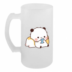 Пивной бокал Бубу и Корги - FATLINE Пивной бокал Бубу и Корги