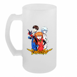 Пивний кухоль Evangelion Heroes - FATLINE Пивний кухоль Evangelion Heroes