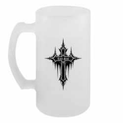 Пивной бокал Готический крест Lost Soul - FATLINE Пивной бокал Готический крест Lost Soul