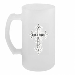 Пивной бокал Готический Крест: Затерянная Душа - FATLINE Пивной бокал Готический Крест: Затерянная Душа