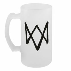 Пивний кухоль Graffiti Watch Dogs logo - FATLINE Пивний кухоль Graffiti Watch Dogs logo