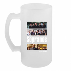 Пивной бокал Клан Сопрано - FATLINE Пивной бокал Клан Сопрано