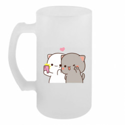 Пивной бокал Peach and Goma Take Pictures - FATLINE Пивной бокал Peach and Goma Take Pictures