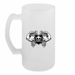 Пивний кухоль Street Workout Крила - FATLINE Пивний кухоль Street Workout Крила