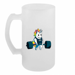 Пивной бокал The unicorn is rocking