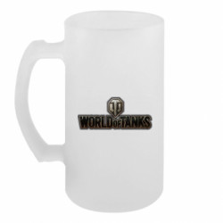 Пивний кухоль World Of Tanks Logo - FATLINE Пивний кухоль World Of Tanks Logo