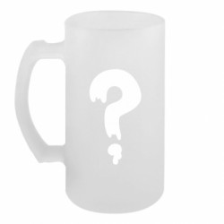 Пивной бокал Знак Вопроса - FATLINE Пивной бокал Знак Вопроса