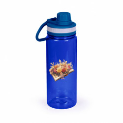 Пляшка для води Active квіти з відчиненої книги - FATLINE Пляшка для води Active квіти з відчиненої книги