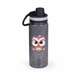 Бутылка для воды Active Сова и цветки - FATLINE Бутылка для воды Active Сова и цветки
