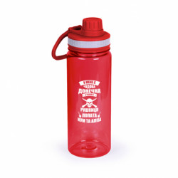 Бутылка для воды Active У Мене є чудова донечка и кум - FATLINE Бутылка для воды Active У Мене є чудова донечка и кум