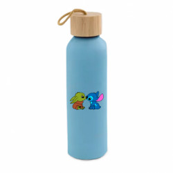 Бутылка для воды Bamboo Baby Yoda And Stitch - FATLINE Бутылка для воды Bamboo Baby Yoda And Stitch