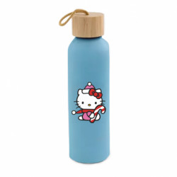 Бутылка для воды Bamboo Christmas Kitty with candy - FATLINE Бутылка для воды Bamboo Christmas Kitty with candy