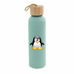 Бутылка для воды Bamboo Пингвинчик - FATLINE Бутылка для воды Bamboo Пингвинчик