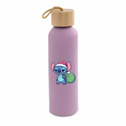 Пляшка для води Bamboo Stitch Santa with presents - FATLINE Пляшка для води Bamboo Stitch Santa with presents