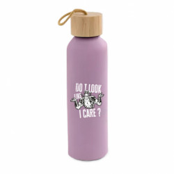 Бутылка для воды Bamboo Do i look like a care? - FATLINE Бутылка для воды Bamboo Do i look like a care?