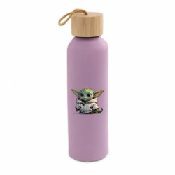 Бутылка для воды Bamboo Йода в курточке - FATLINE Бутылка для воды Bamboo Йода в курточке