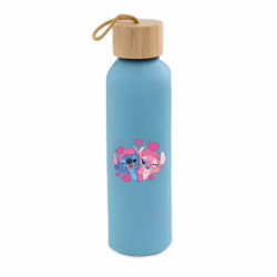 Бутылка для воды Bamboo Влюбленные Стич и Энжел - FATLINE Бутылка для воды Bamboo Влюбленные Стич и Энжел