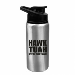 Бутылка для воды HAWK TUAH. Spit on that thang! - FATLINE Бутылка для воды HAWK TUAH. Spit on that thang!