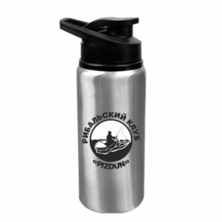 Бутылка для воды Рыбацкий клуб - FATLINE Бутылка для воды Рыбацкий клуб