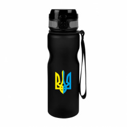 Пляшка для води River Двокольоровий герб України - FATLINE Пляшка для води River Двокольоровий герб України