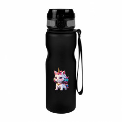 Пляшка для води River кішка райдужний єдиноріг - FATLINE Пляшка для води River кішка райдужний єдиноріг