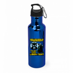 Бутылка металлическая Aurum Helldivers 2 Арт - FATLINE Бутылка металлическая Aurum Helldivers 2 Арт